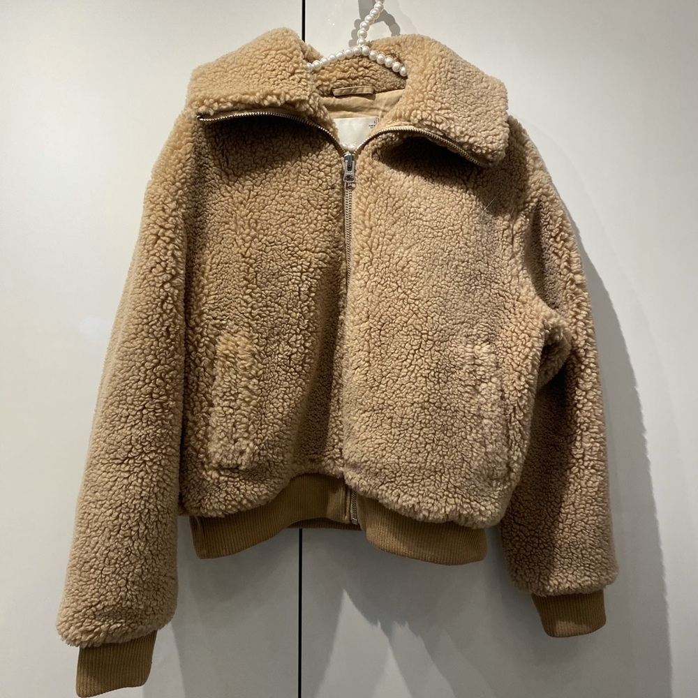 Aritzia Wilfred Free Teddy Jacket UNWORN